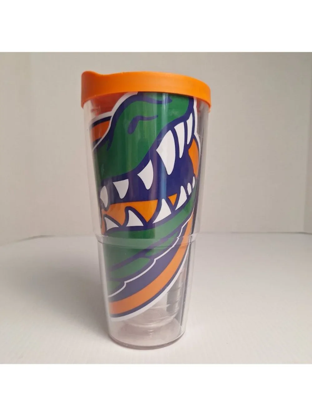 NEW TERVIS 24 OZ FLORIDA UNIVERSITY GATORS DOUBLE WALL INSULATED TUMBLER U OF F